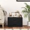 Costway 2-Drawer Dresser Stackable Horizontal Storage Organizer w/Handles White/Walnut/Black